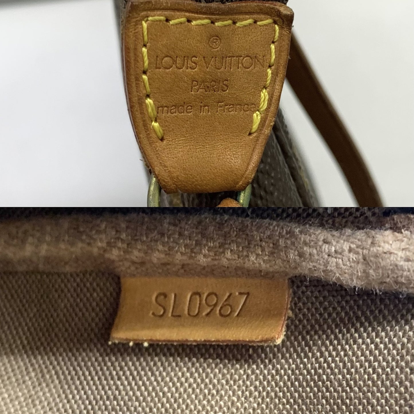 Louis Vuitton Vintage Monogram Pochette/ Pouch