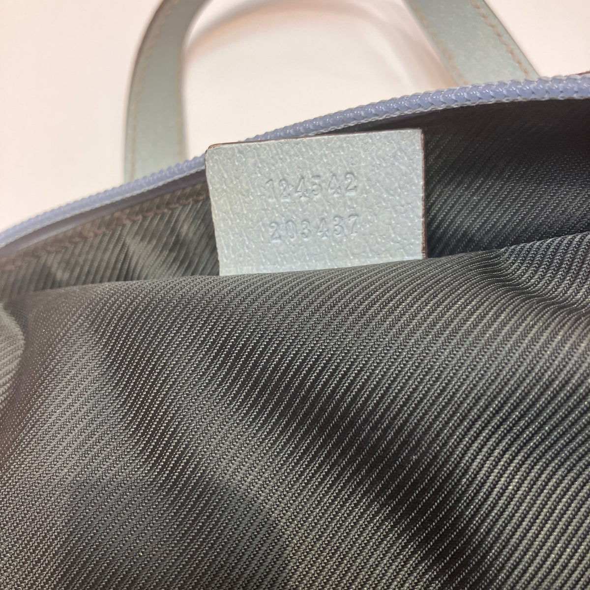 Gucci Vintage GG Canvas Tofu Top Handle Bag