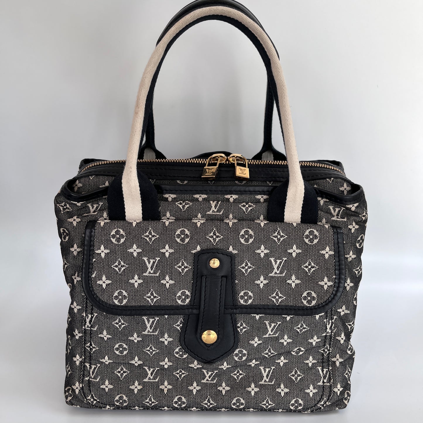 Louis Vuitton Monogram Mini Lin/ Idylle Mary Kate Top Handle Bag