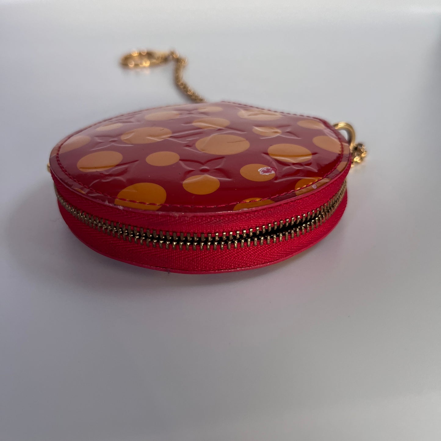 Louis Vuitton x Yayoi Kusama Porto Monnaie Chapeau Vernis Wallet Coin Purse