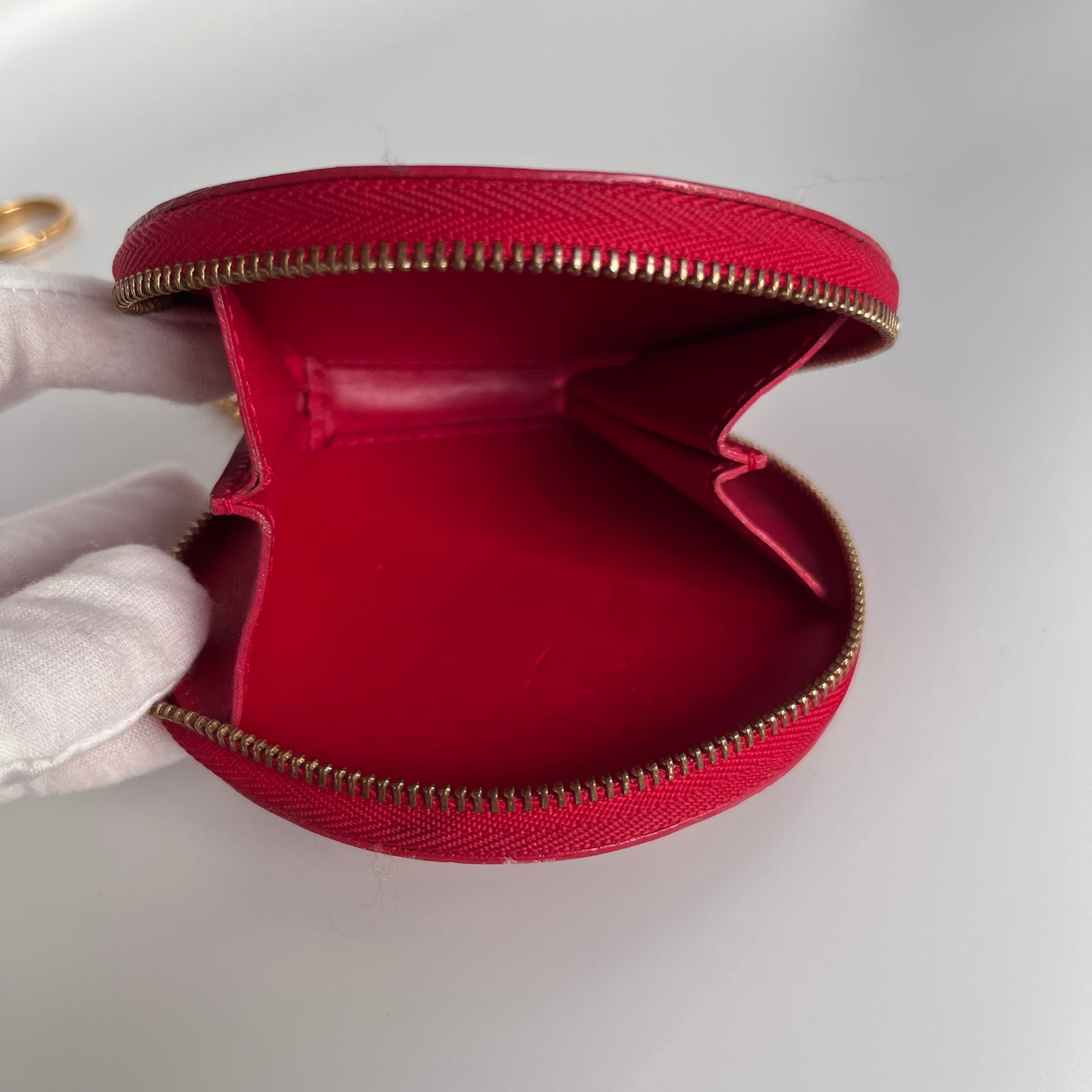 Louis Vuitton x Yayoi Kusama Porto Monnaie Chapeau Vernis Wallet Coin Purse