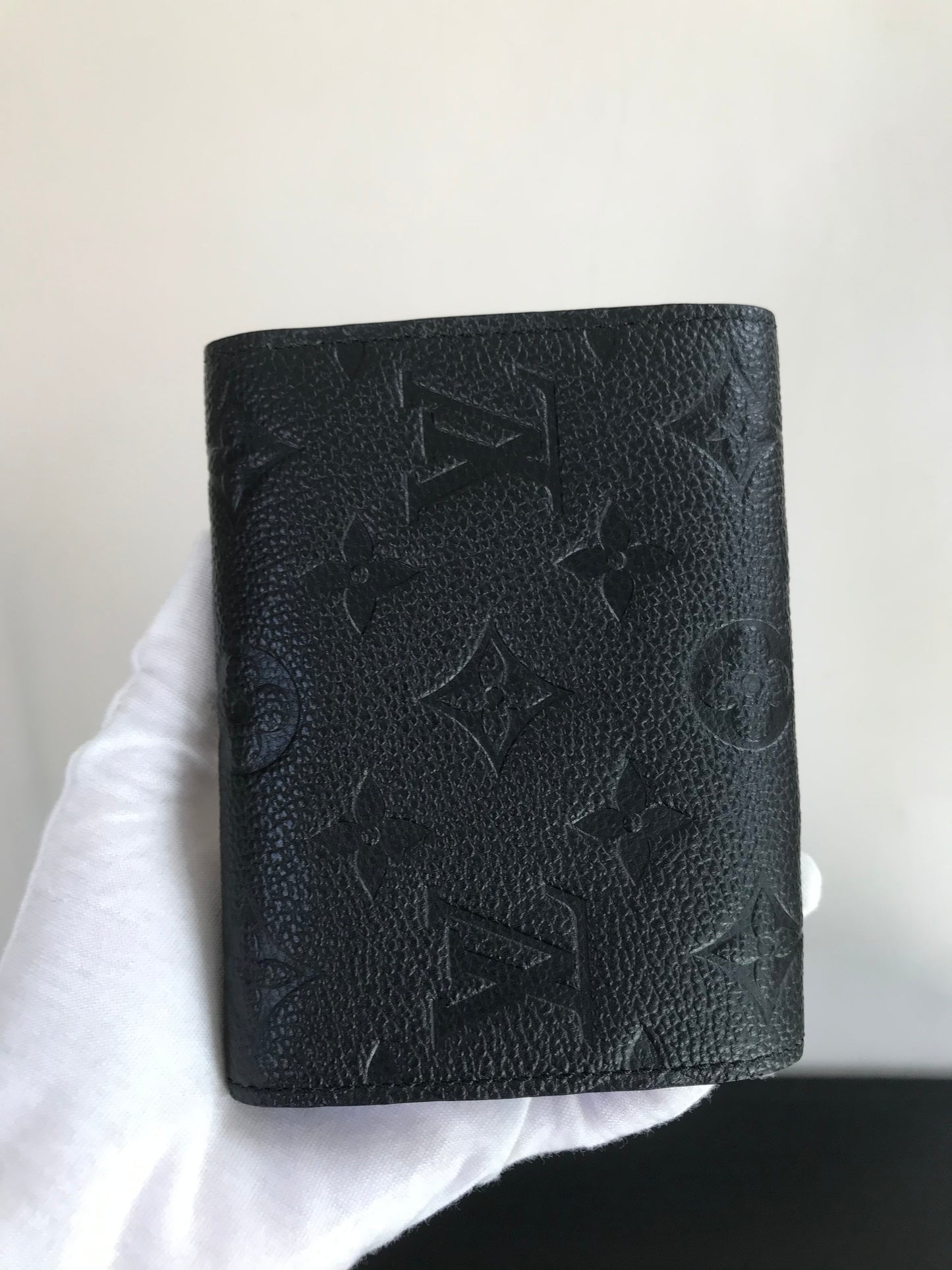 Louis Vuitton Victorine Black Empreinte Leather Wallet