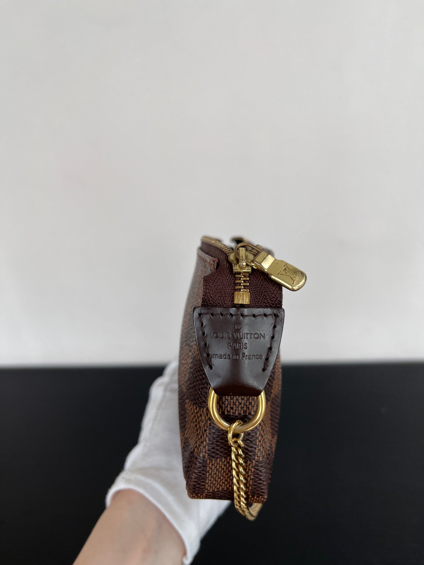 Louis Vuitton Mini Pochette Damier Ebene
