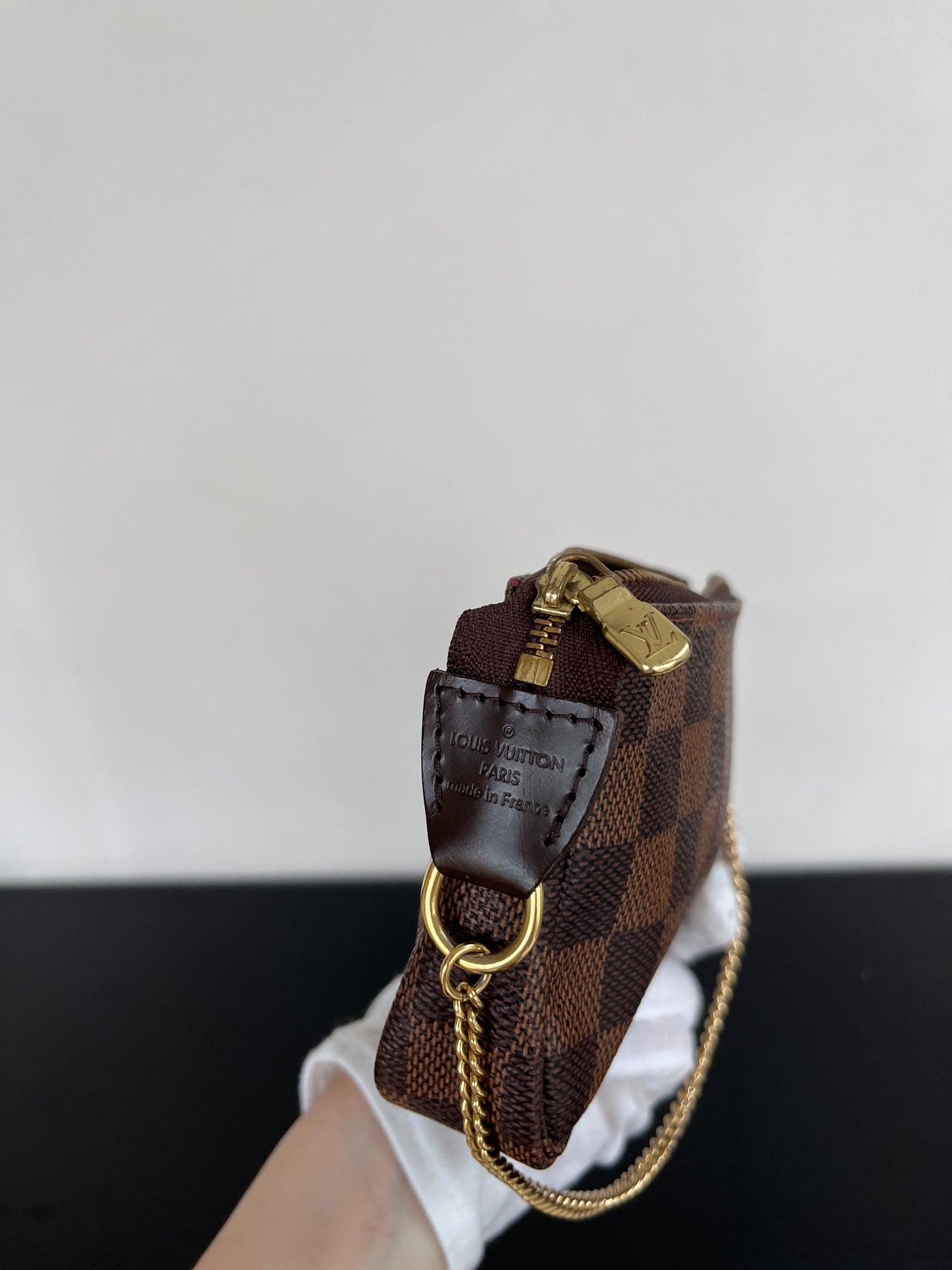 Louis Vuitton Mini Pochette Damier Ebene