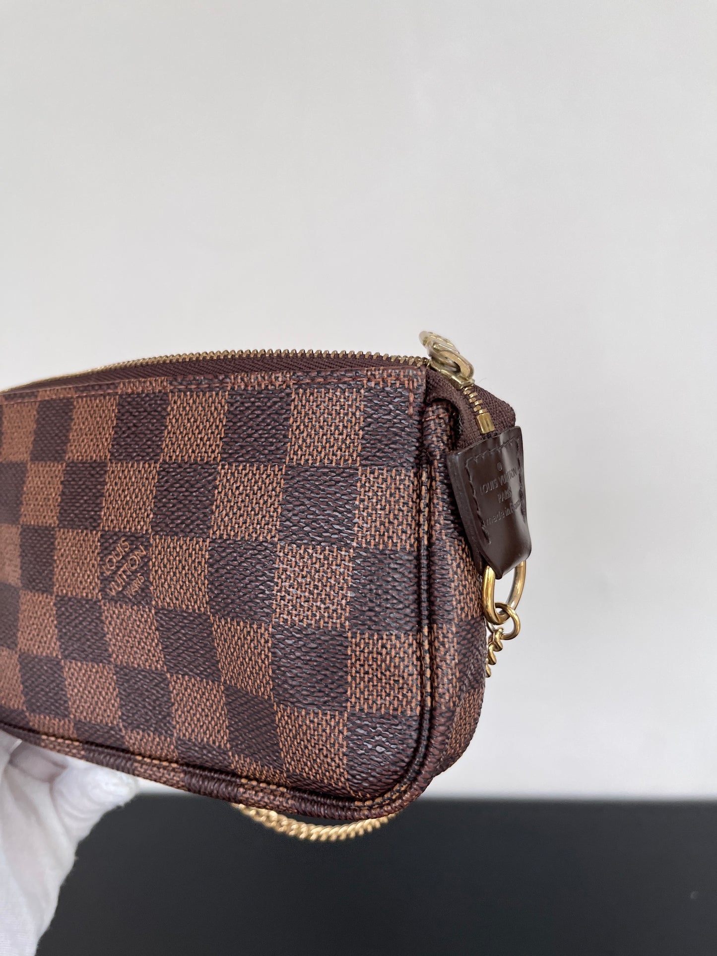 Louis Vuitton Mini Pochette Damier Ebene