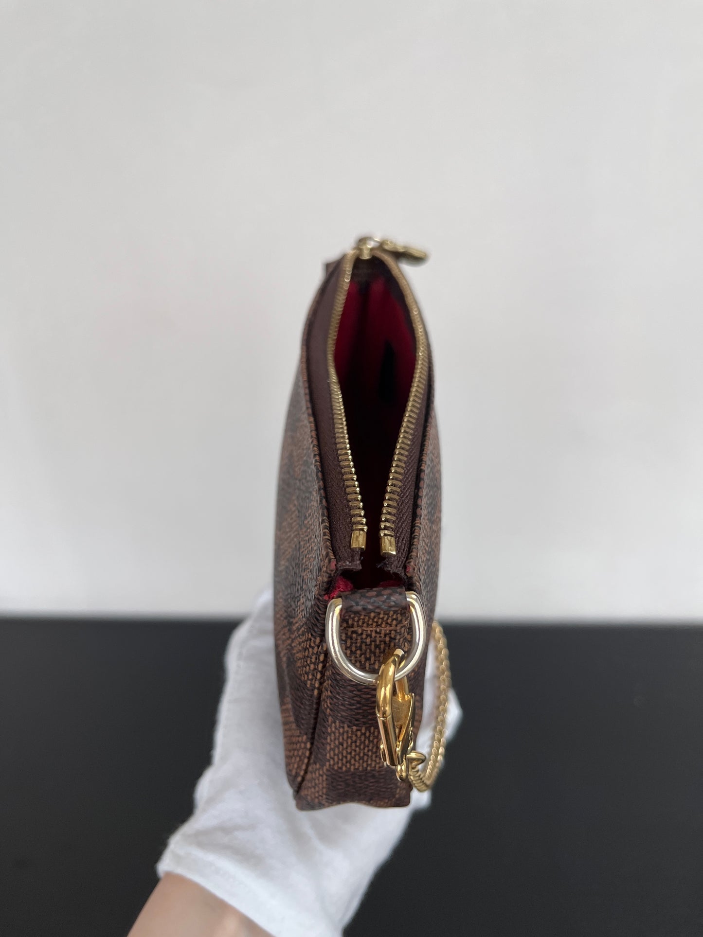 Louis Vuitton Mini Pochette Damier Ebene
