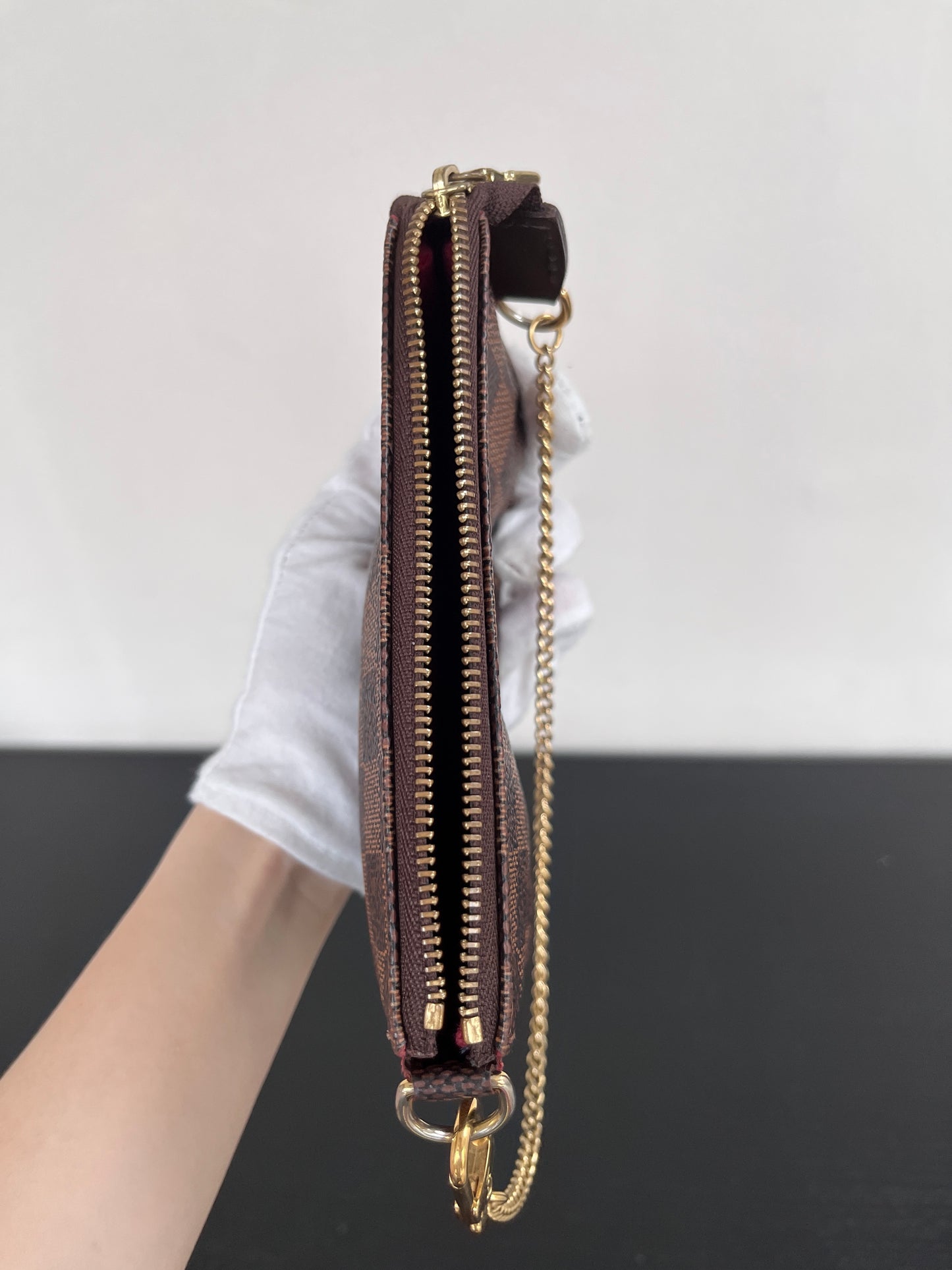 Louis Vuitton Mini Pochette Damier Ebene
