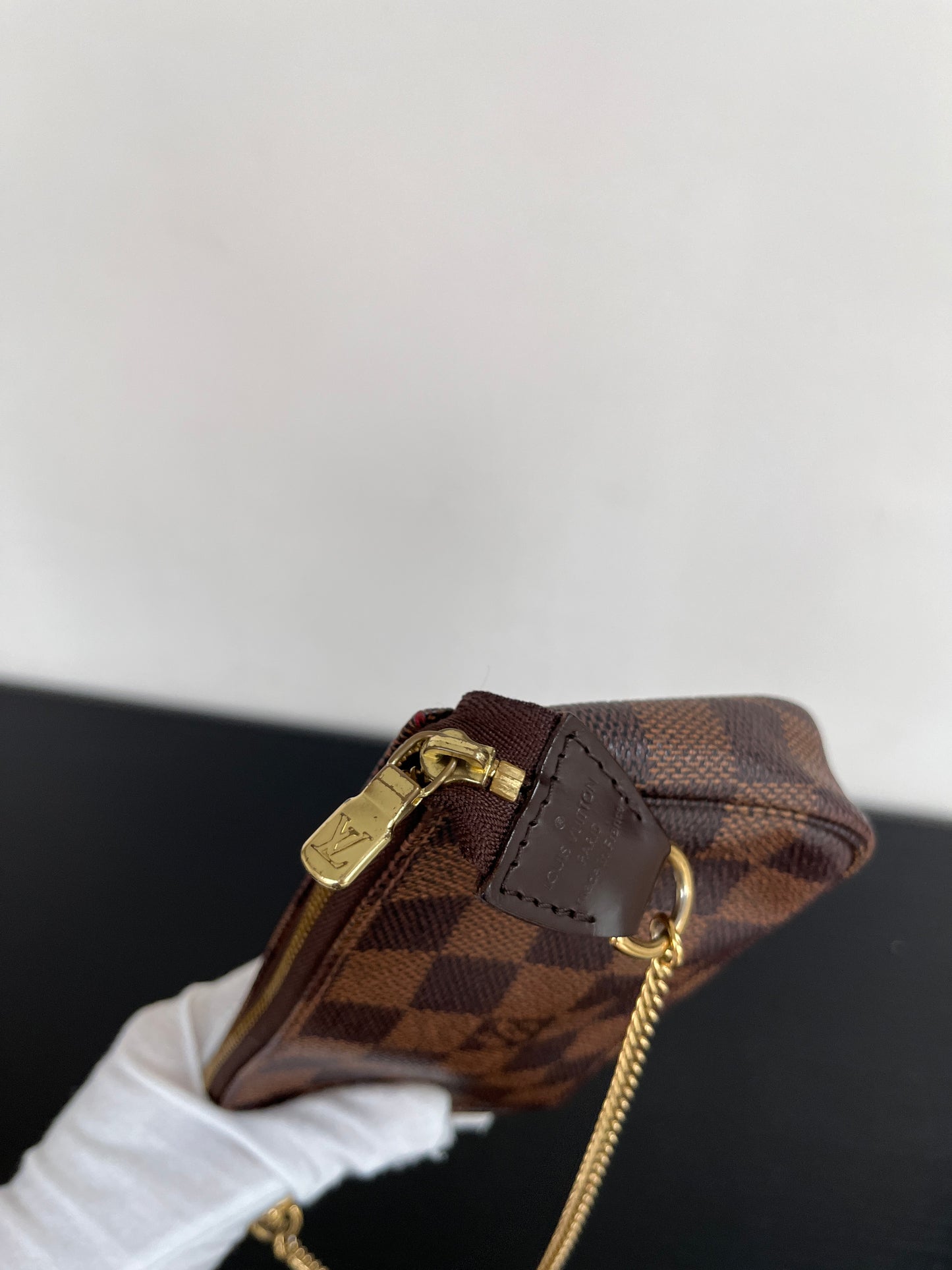 Louis Vuitton Mini Pochette Damier Ebene