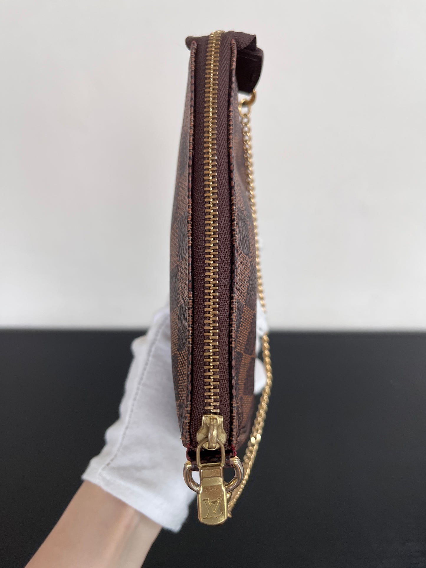 Louis Vuitton Mini Pochette Damier Ebene