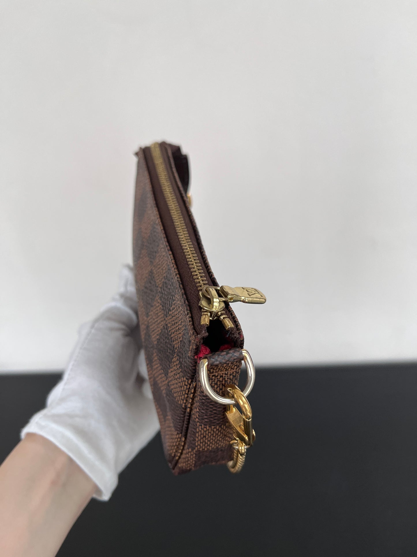 Louis Vuitton Mini Pochette Damier Ebene