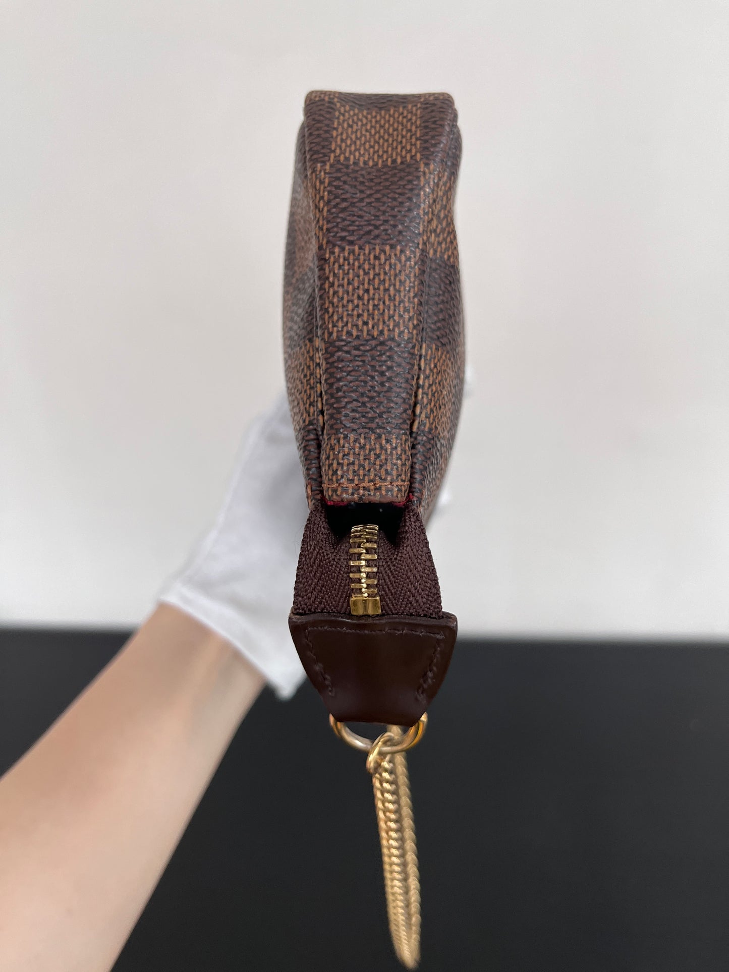 Louis Vuitton Mini Pochette Damier Ebene