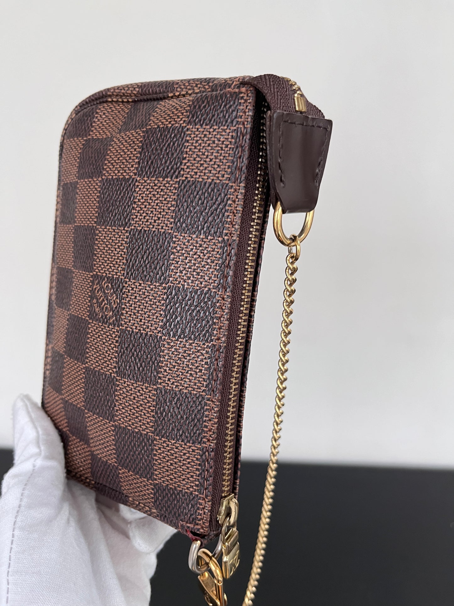 Louis Vuitton Mini Pochette Damier Ebene