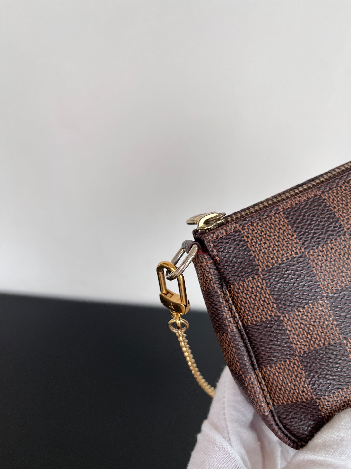 Louis Vuitton Mini Pochette Damier Ebene