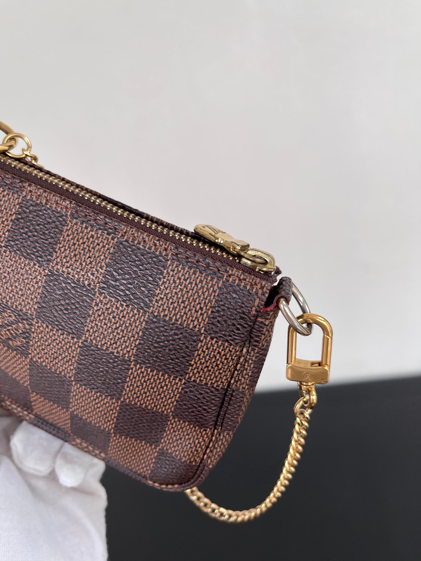 Louis Vuitton Mini Pochette Damier Ebene