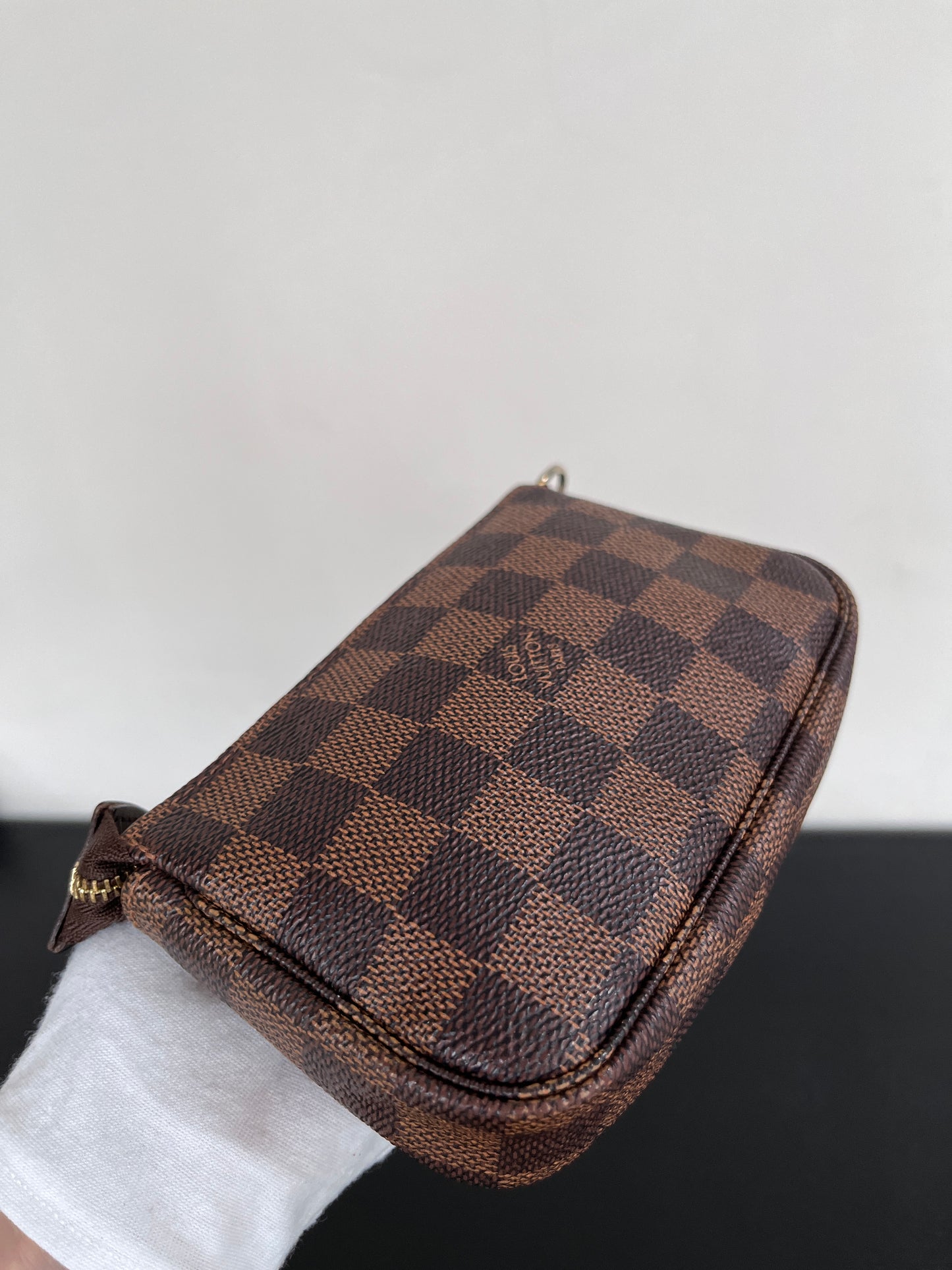 Louis Vuitton Mini Pochette Damier Ebene