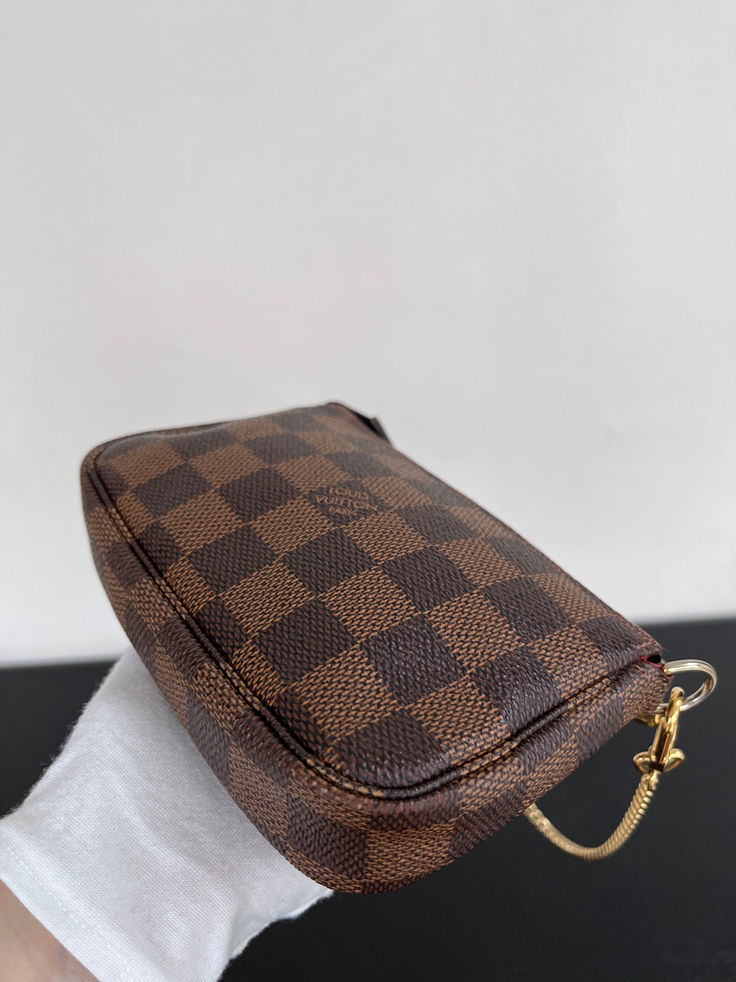 Louis Vuitton Mini Pochette Damier Ebene