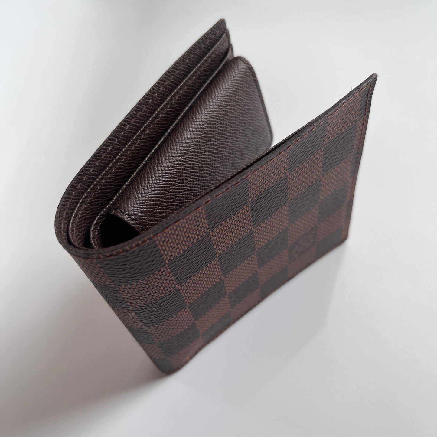 Louis Vuitton Portefeuille Marco Damier Ebene Bifold Wallet