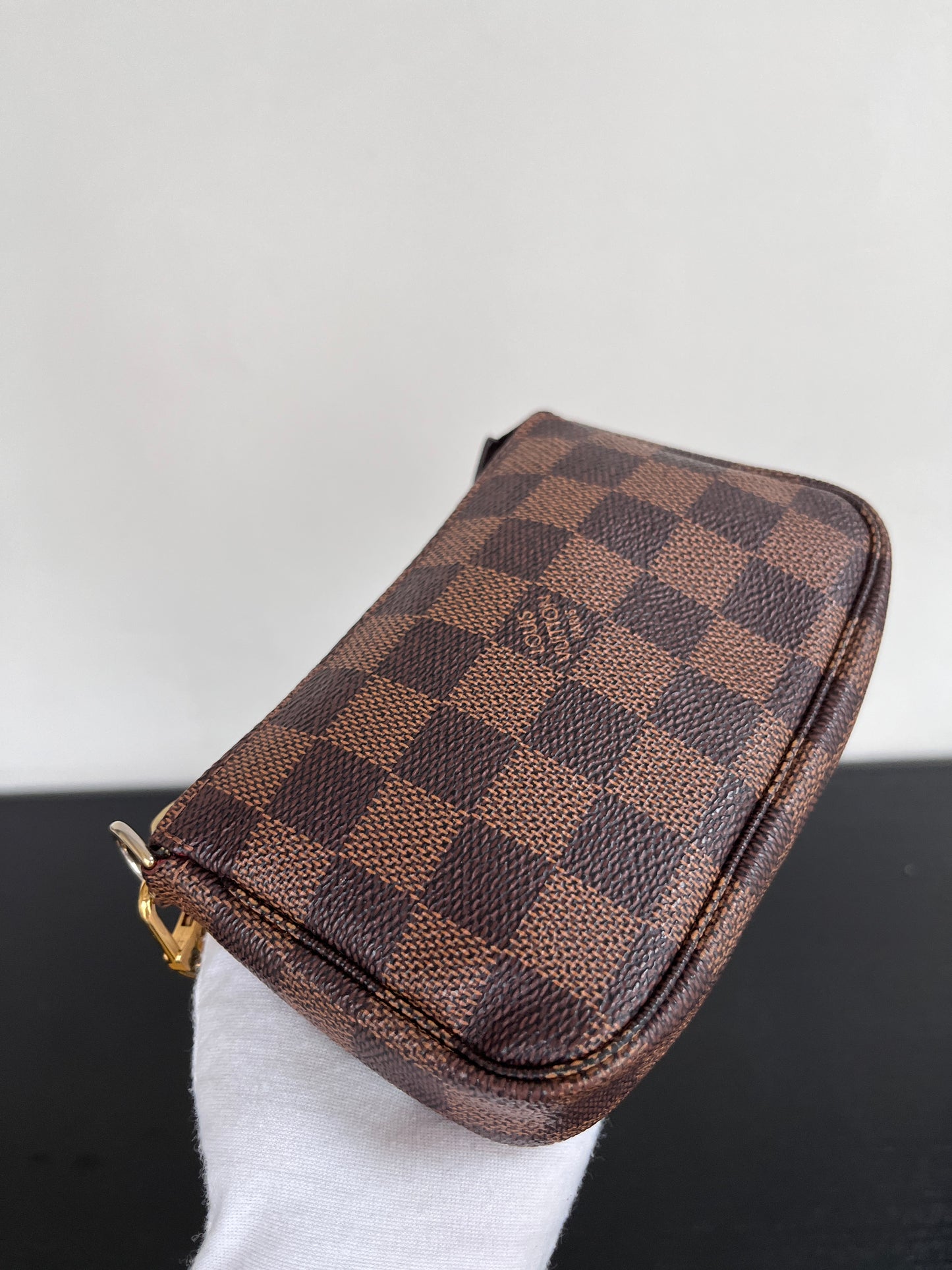 Louis Vuitton Mini Pochette Damier Ebene