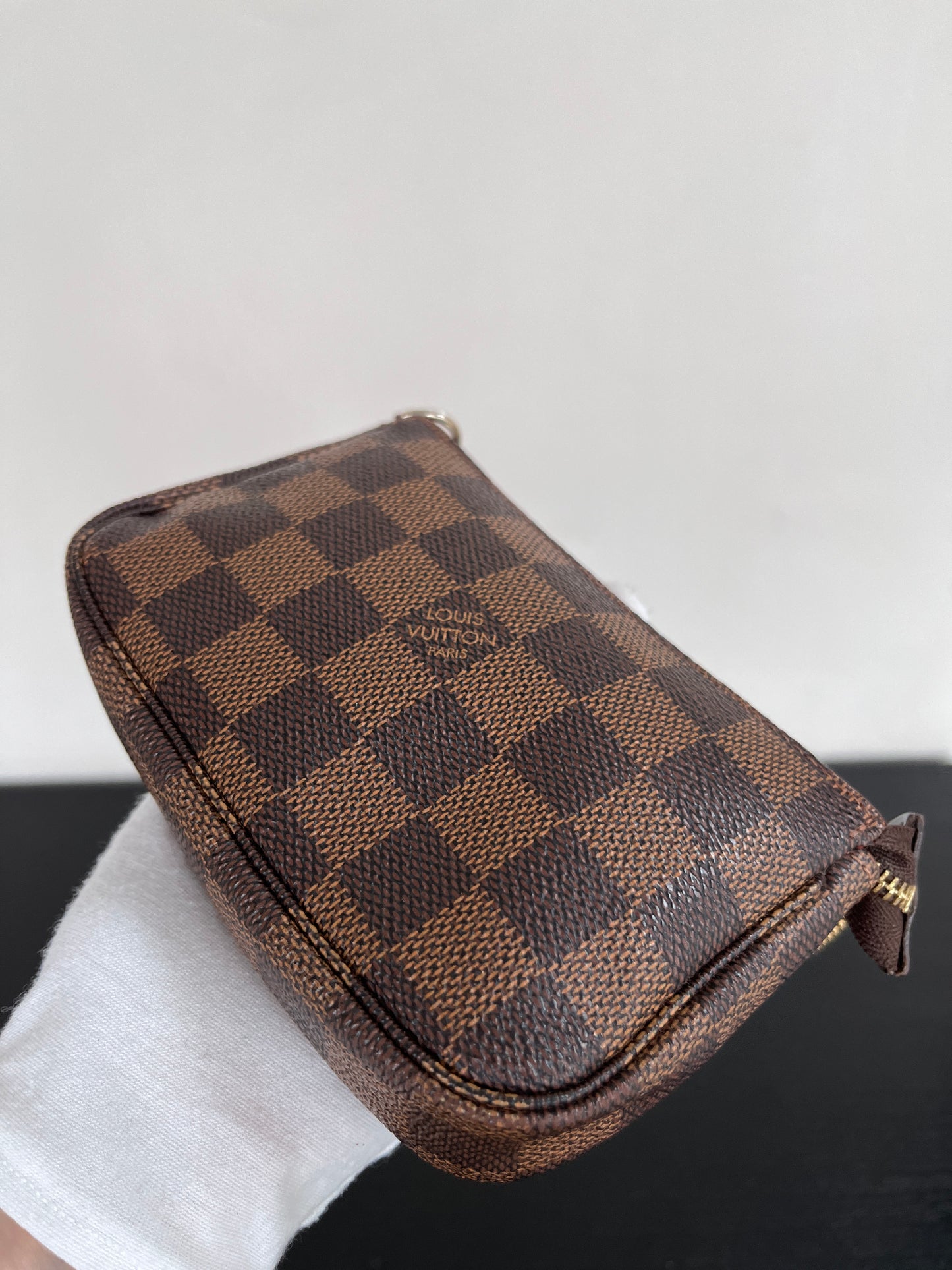 Louis Vuitton Mini Pochette Damier Ebene