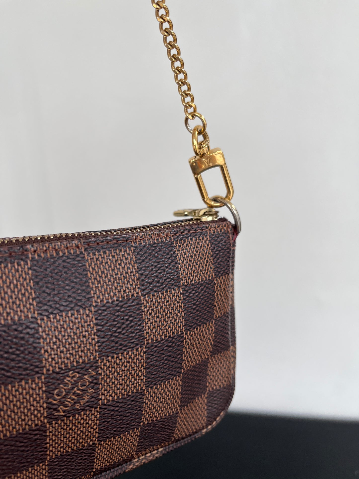 Louis Vuitton Mini Pochette Damier Ebene