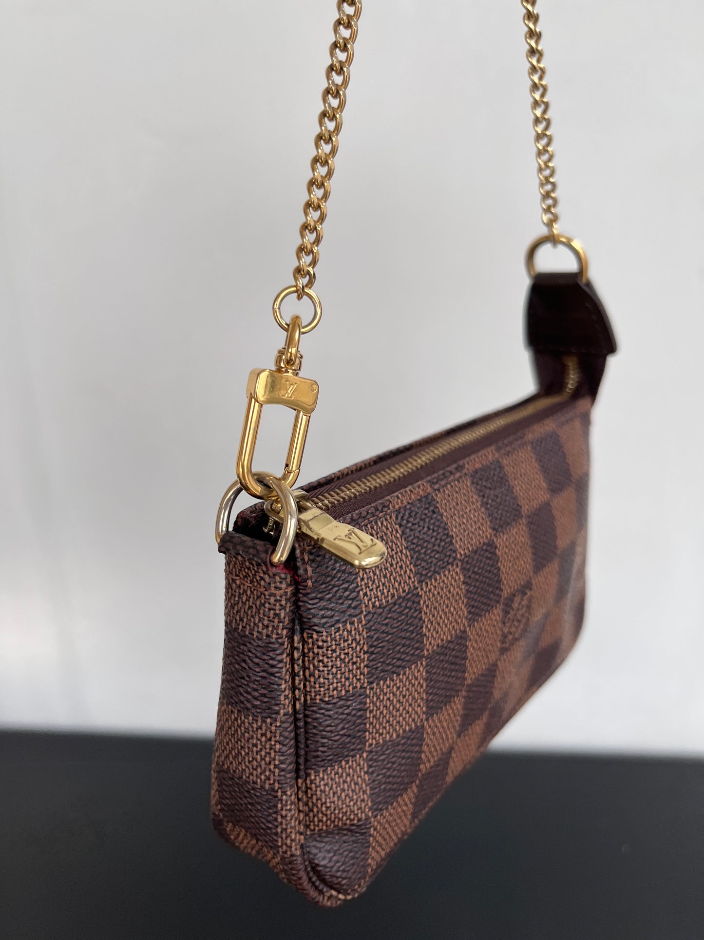 Louis Vuitton Mini Pochette Damier Ebene