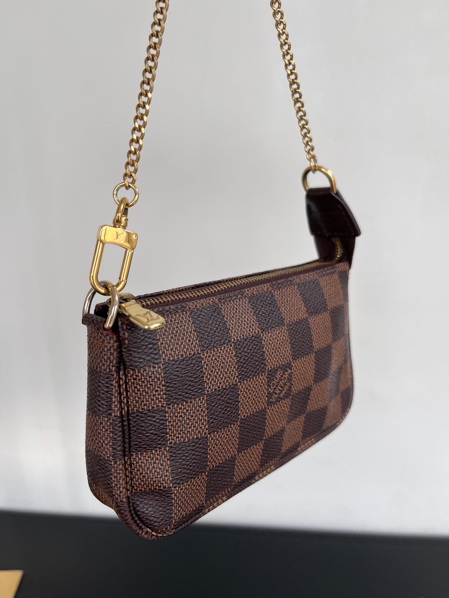 Louis Vuitton Mini Pochette Damier Ebene