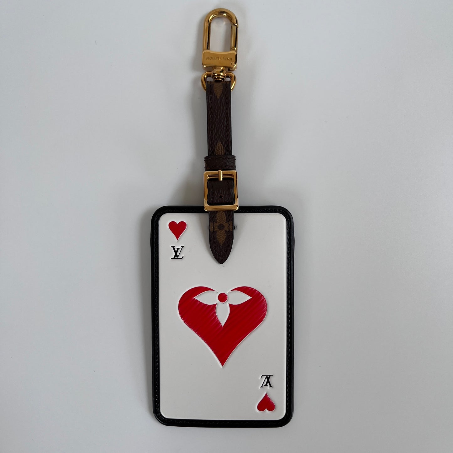 Louis Vuitton Monogram Game On Luggage Tag (No O-Ring)