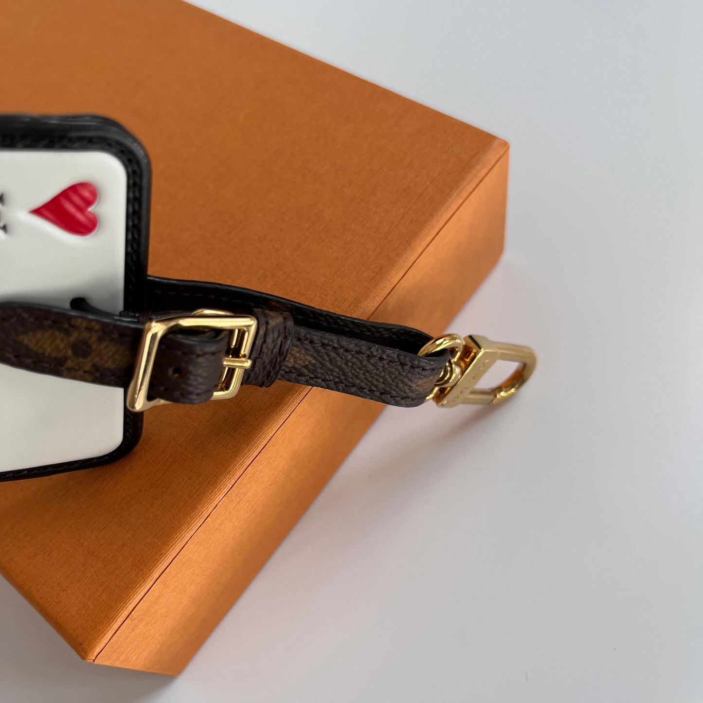 Louis Vuitton Monogram Game On Luggage Tag (No O-Ring)