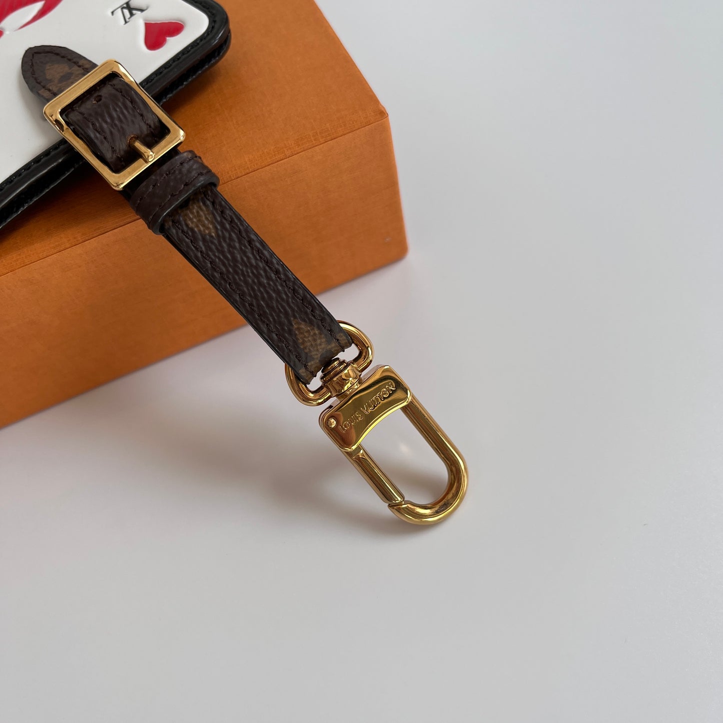 Louis Vuitton Monogram Game On Luggage Tag (No O-Ring)