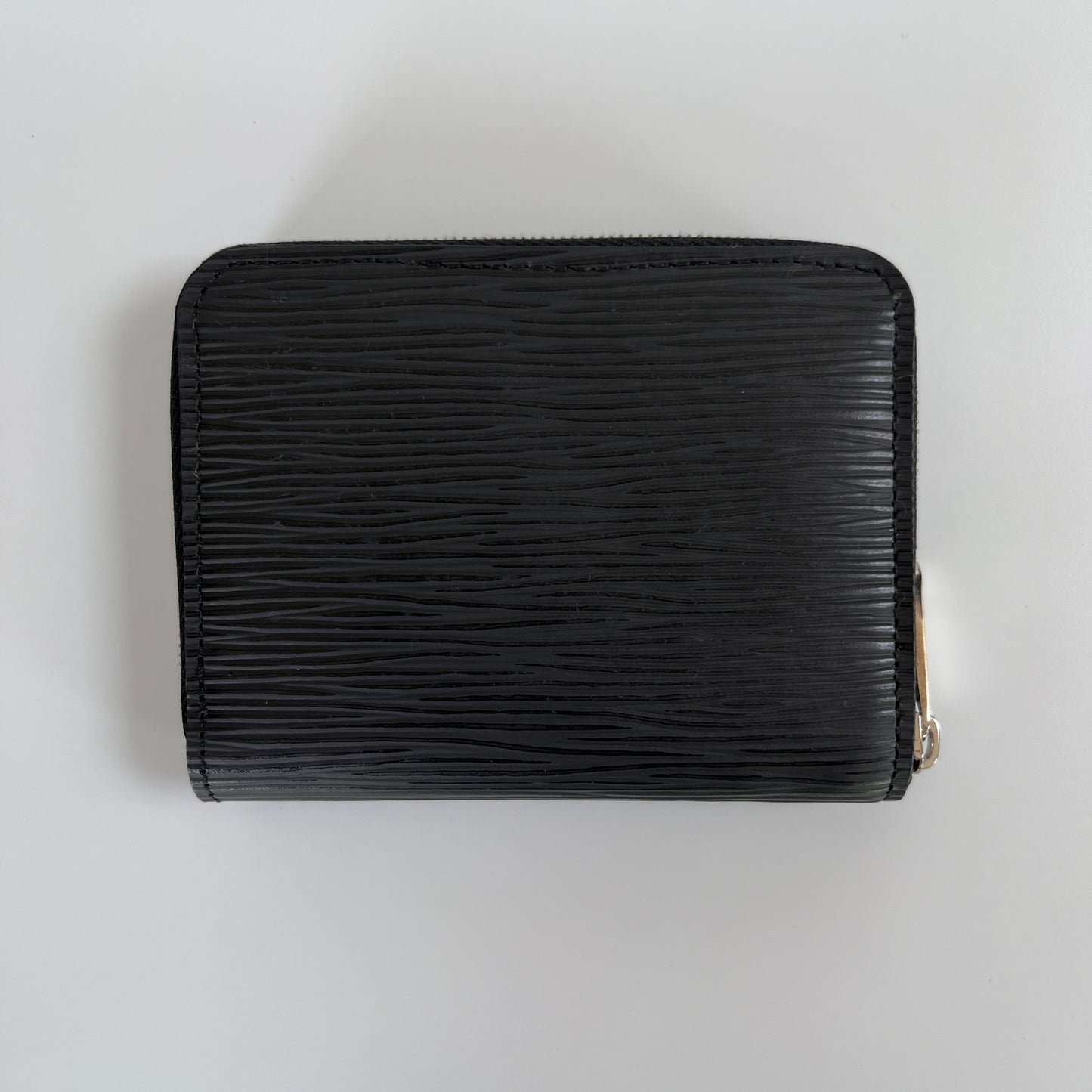 Louis Vuitton Black Epi Zippy Coin Purse
