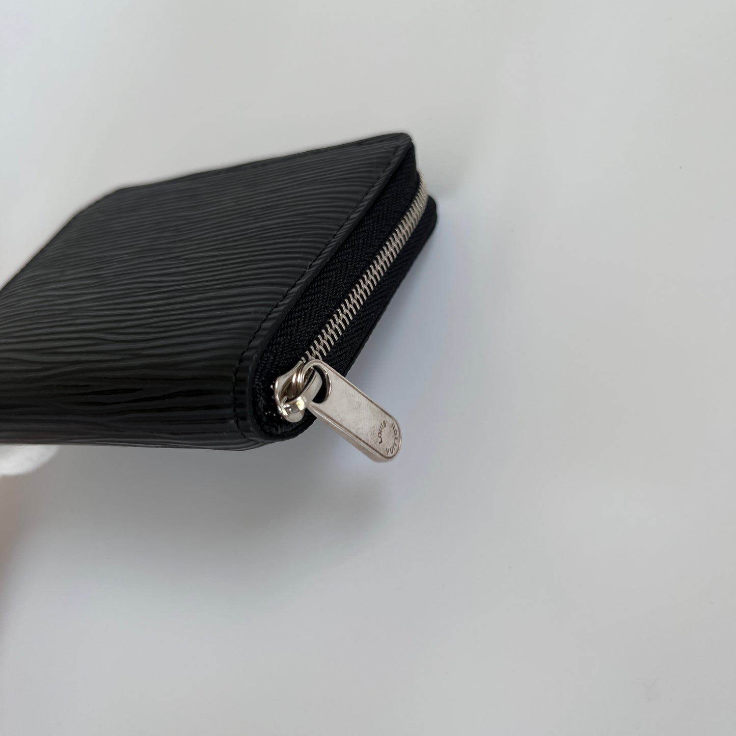Louis Vuitton Black Epi Zippy Coin Purse