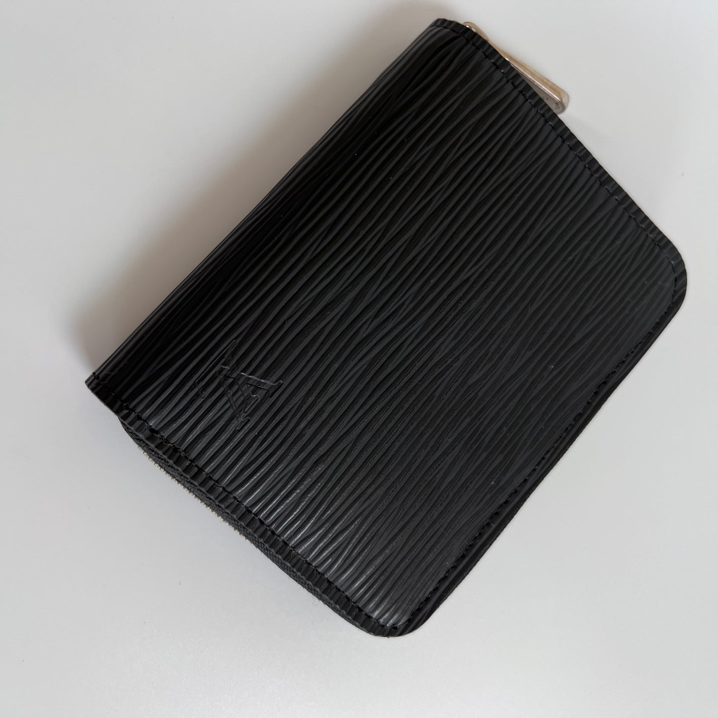 Louis Vuitton Black Epi Zippy Coin Purse