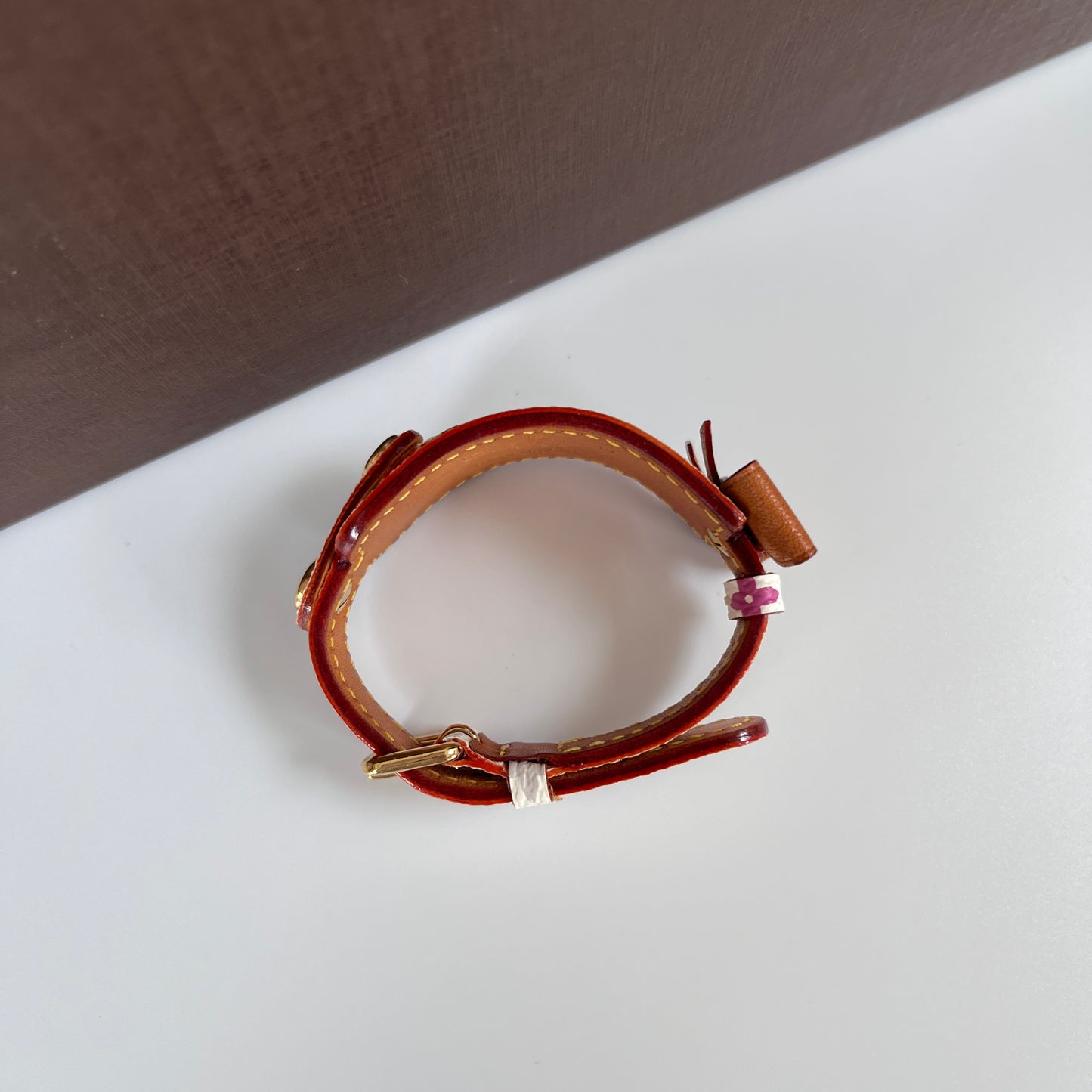Louis Vuitton x Takashi Murakami Porte Address White Multicolor Bracelet