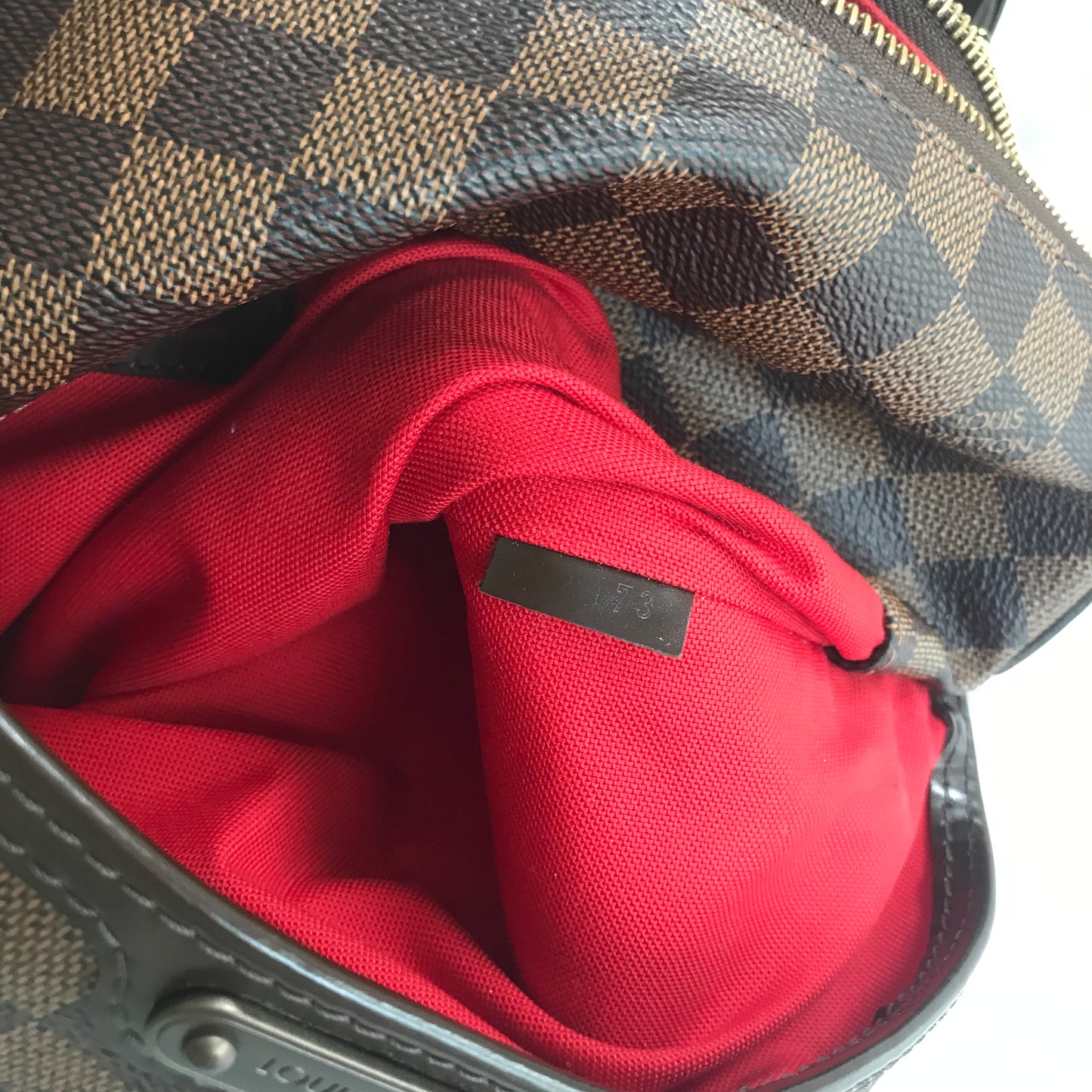 Louis Vuitton Bloomsbury PM Damier Ebène Crossbody Bag