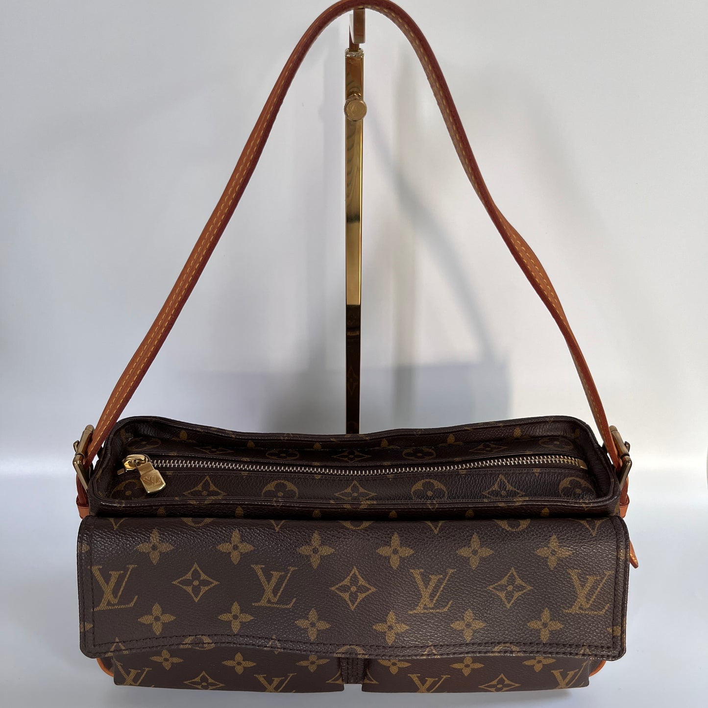 Louis Vuitton Vintage Viva Cite MM Shoulder Bag