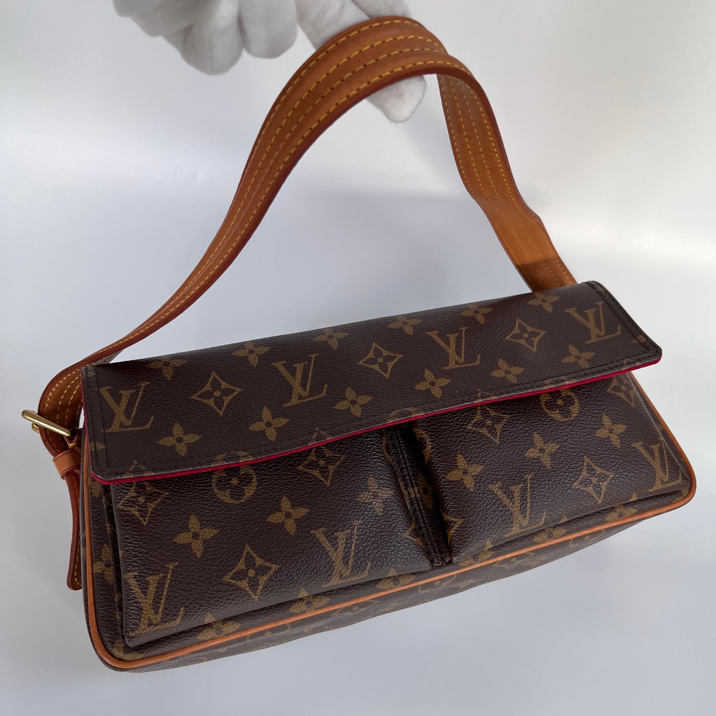 Louis Vuitton Vintage Viva Cite MM Shoulder Bag
