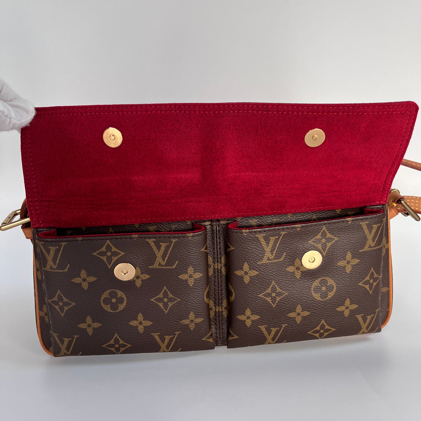 Louis Vuitton Vintage Viva Cite MM Shoulder Bag