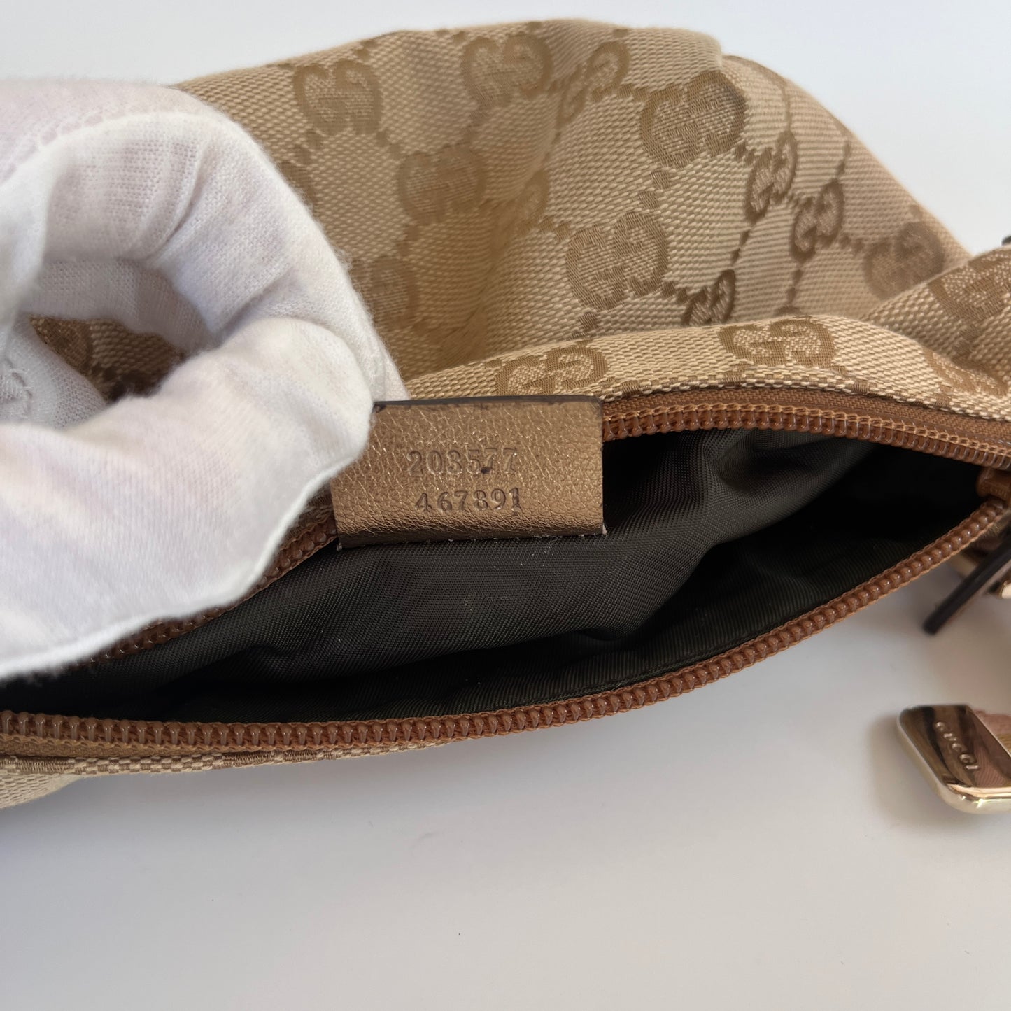 Gucci Boat GG Canvas Shoulder Bag