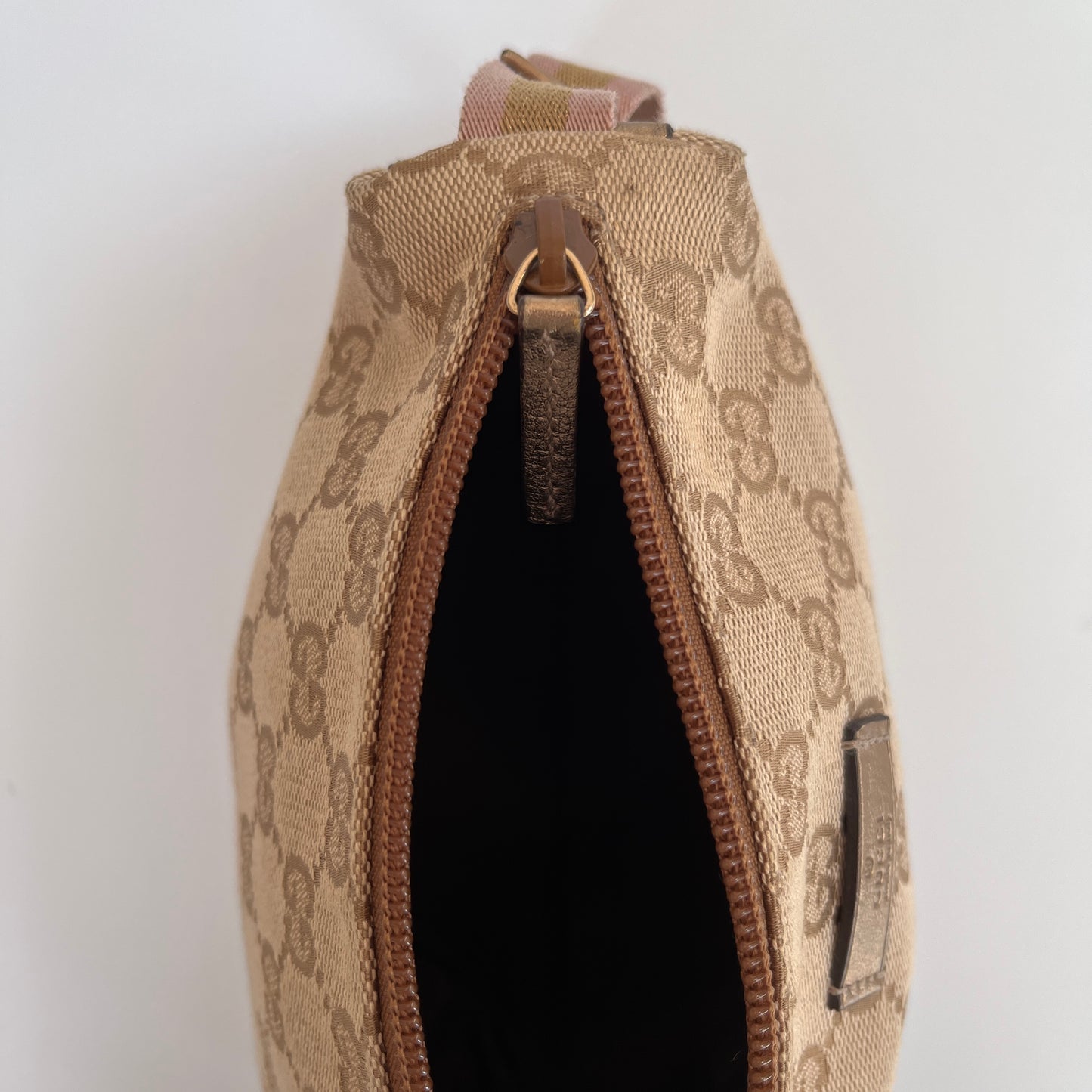 Gucci Boat GG Canvas Shoulder Bag