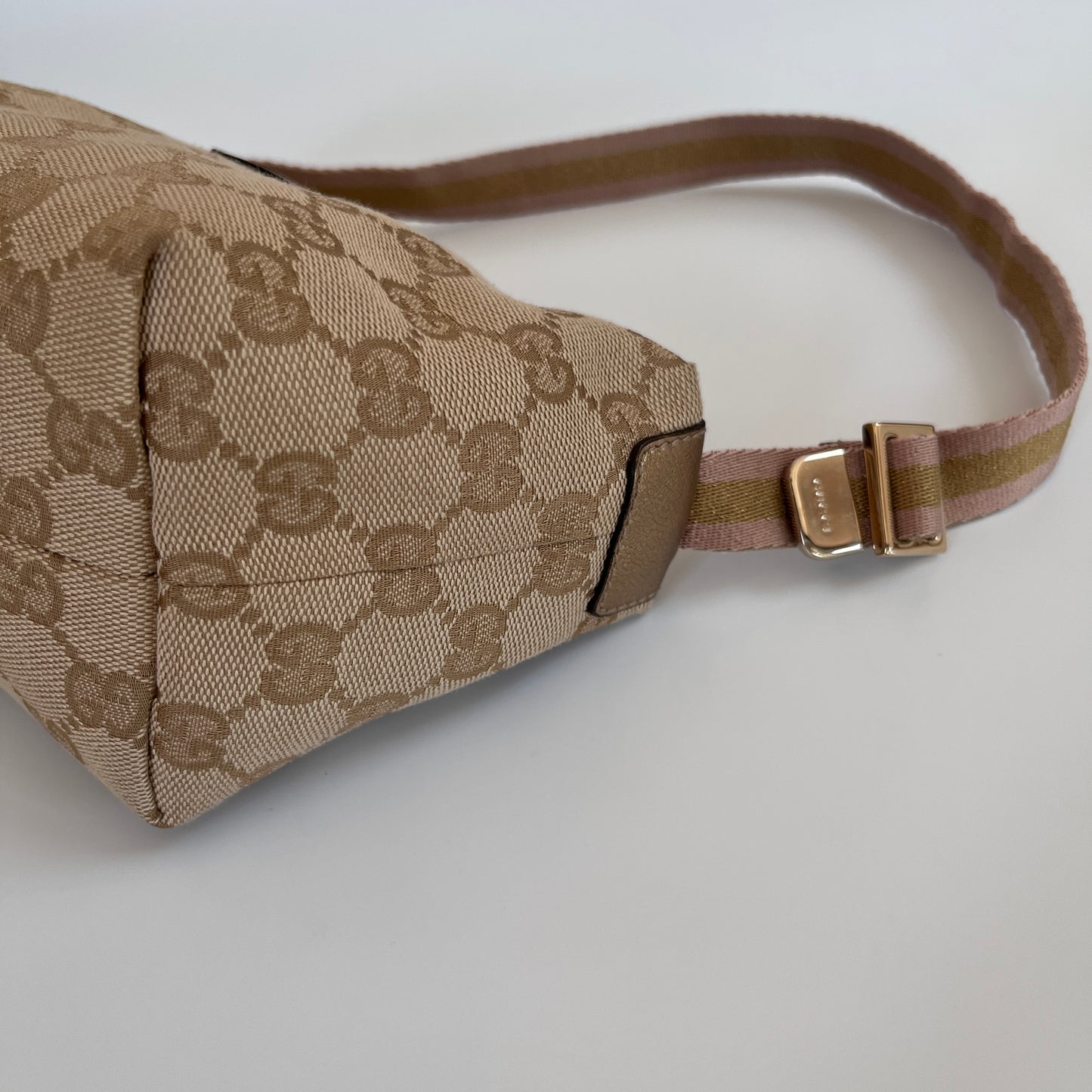 Gucci Boat GG Canvas Shoulder Bag