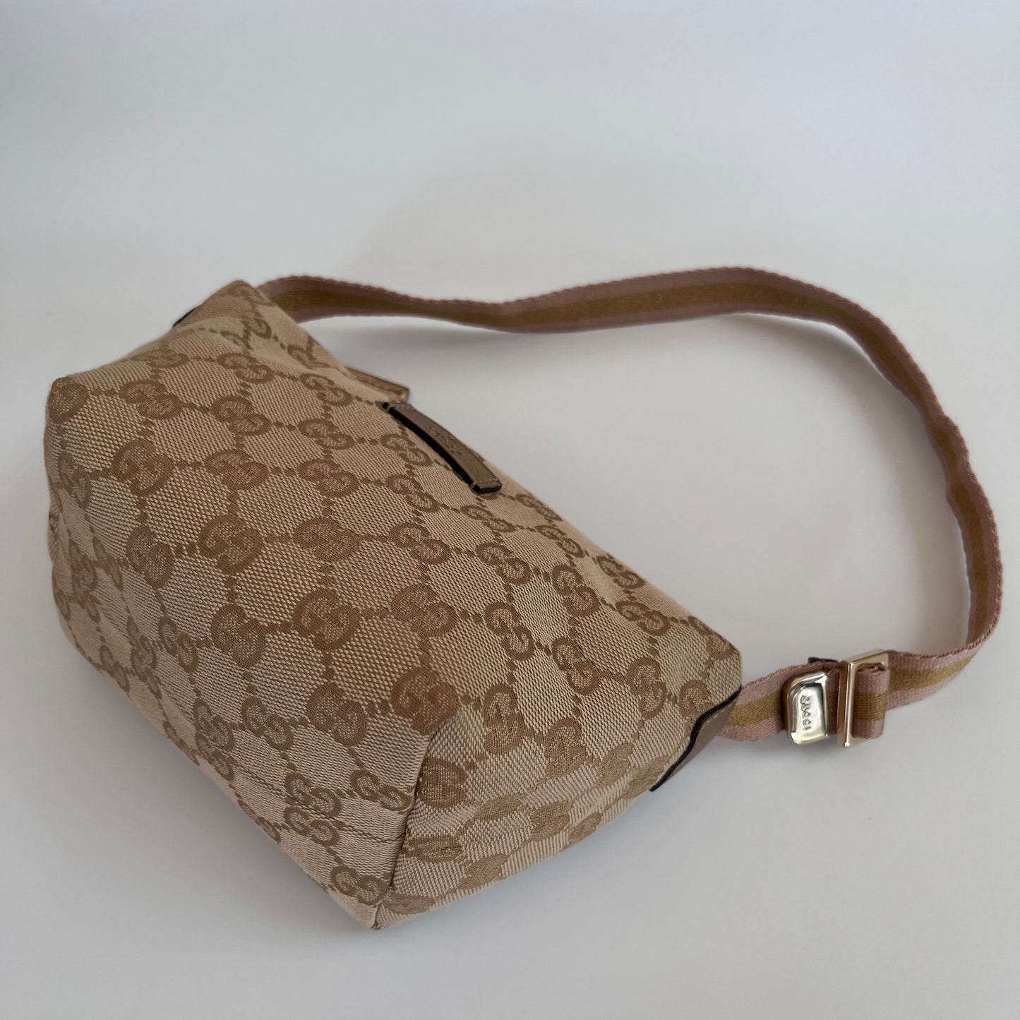 Gucci Boat GG Canvas Shoulder Bag