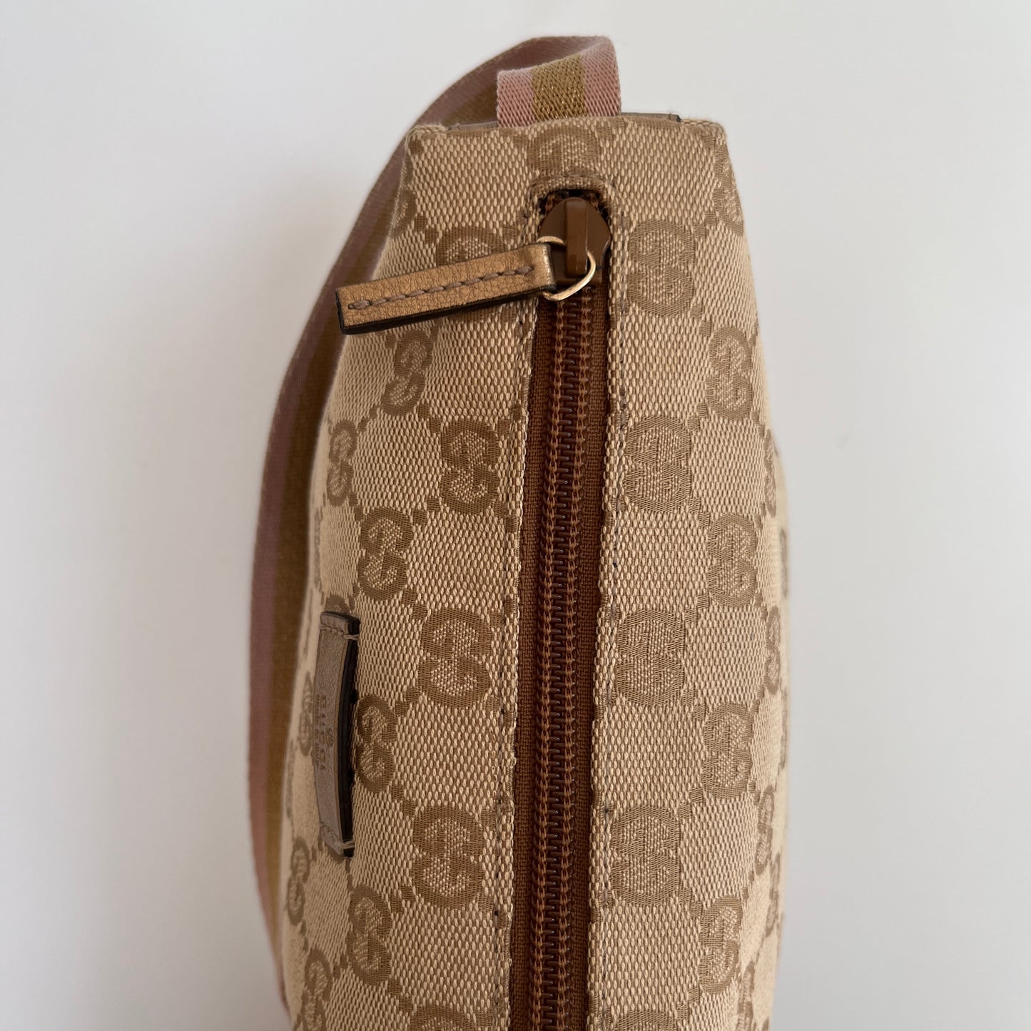 Gucci Boat GG Canvas Shoulder Bag