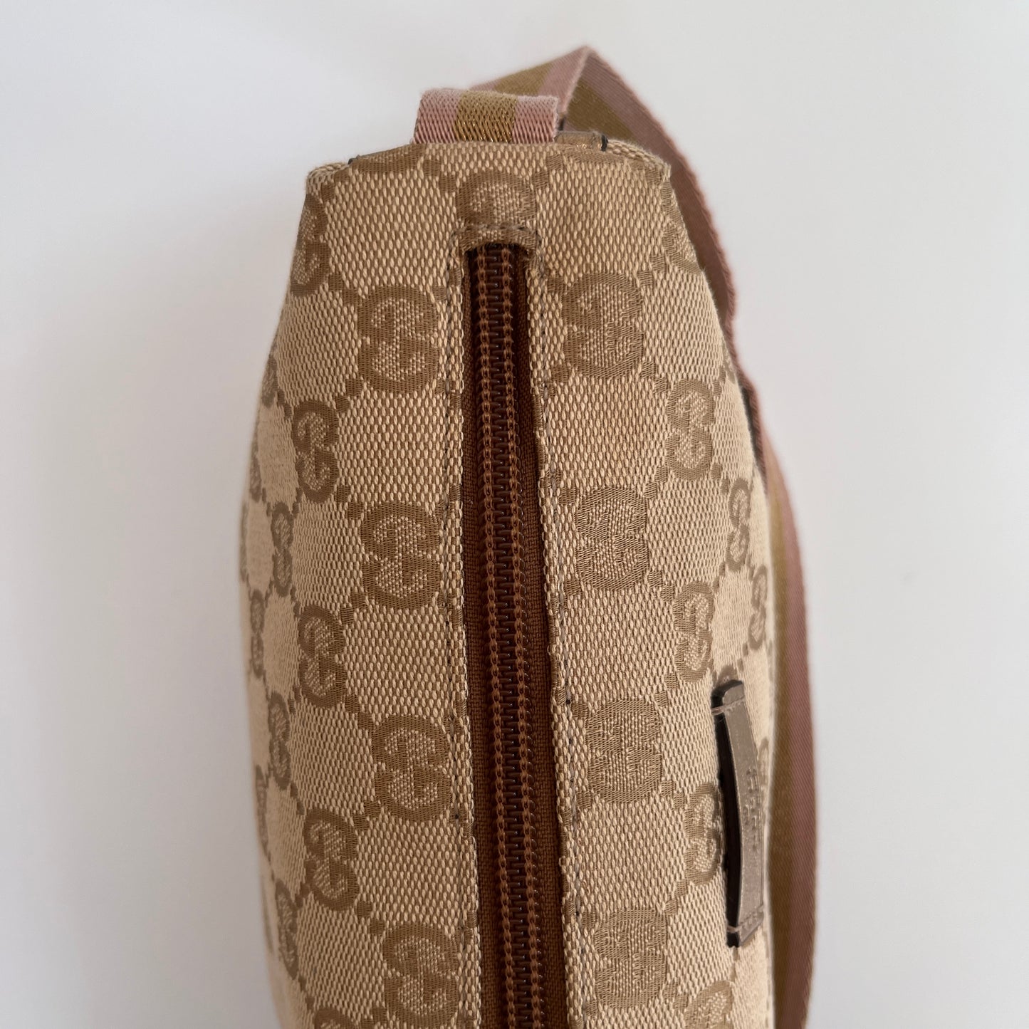 Gucci Boat GG Canvas Shoulder Bag