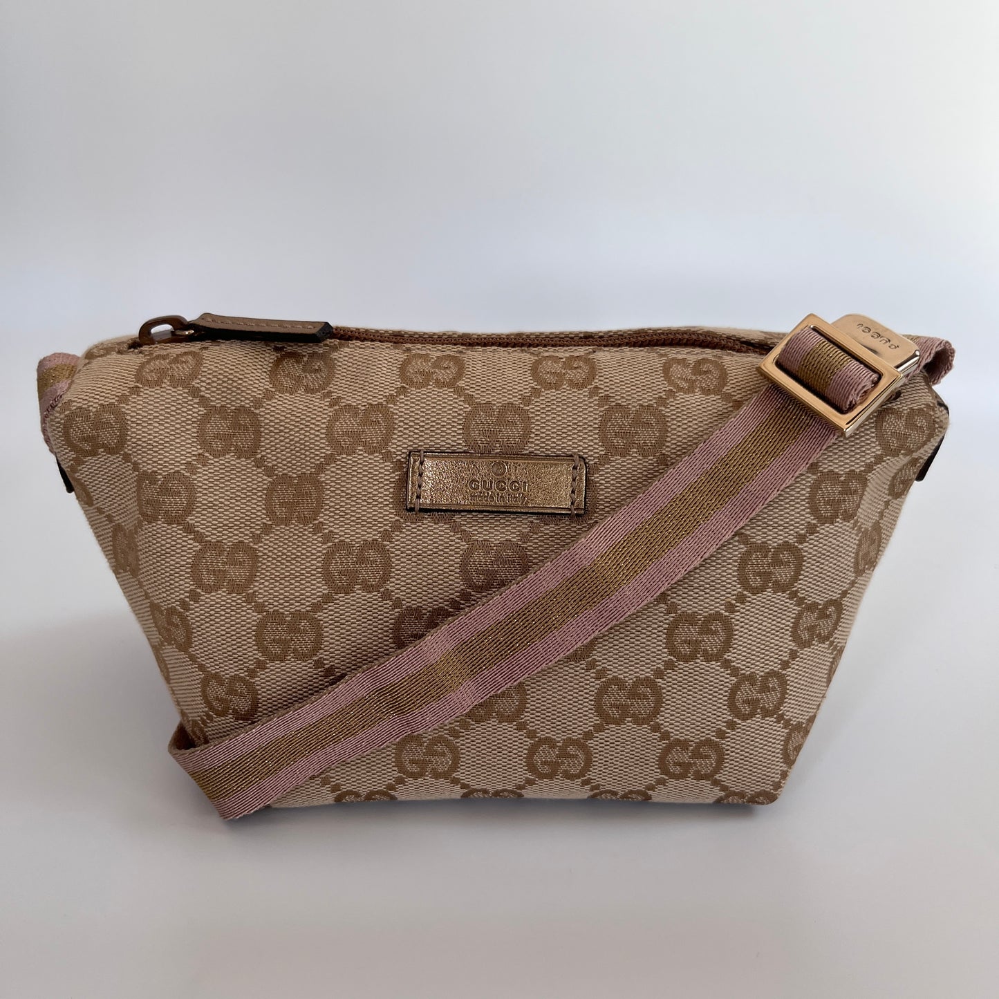 Gucci Boat GG Canvas Shoulder Bag