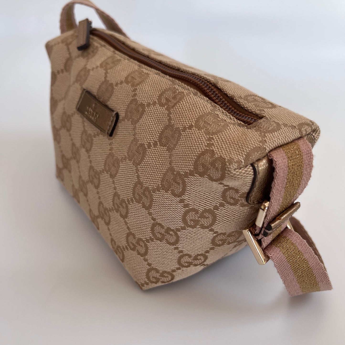 Gucci Boat GG Canvas Shoulder Bag