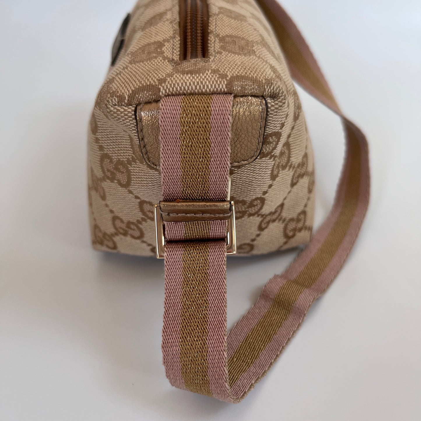 Gucci Boat GG Canvas Shoulder Bag