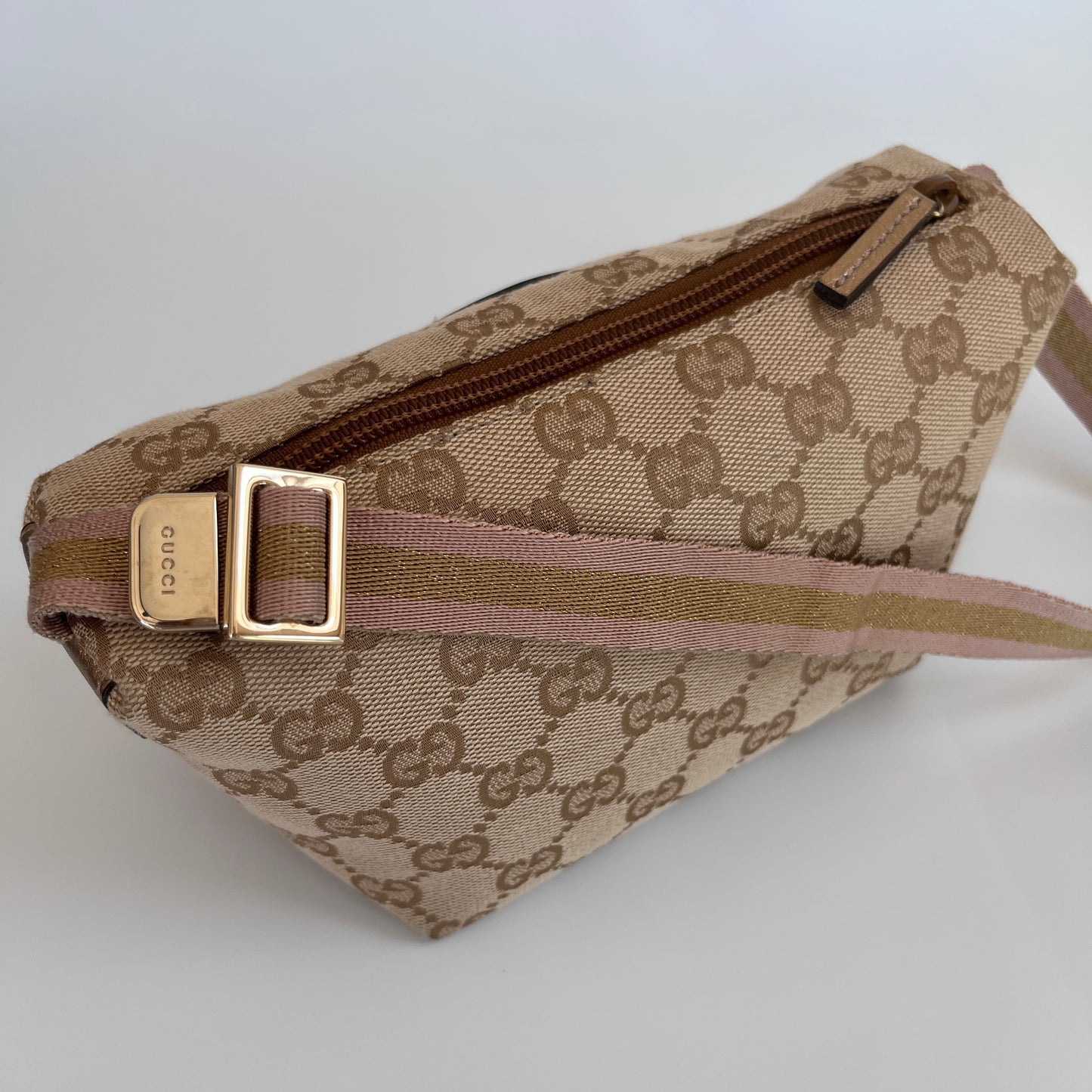 Gucci Boat GG Canvas Shoulder Bag