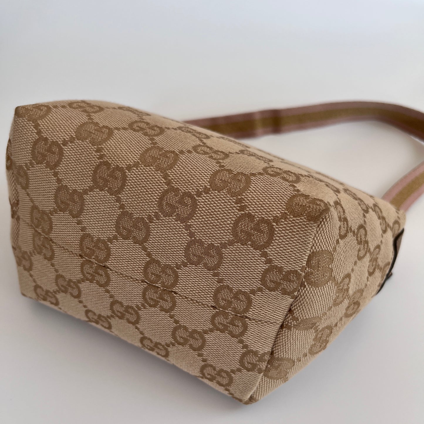 Gucci Boat GG Canvas Shoulder Bag