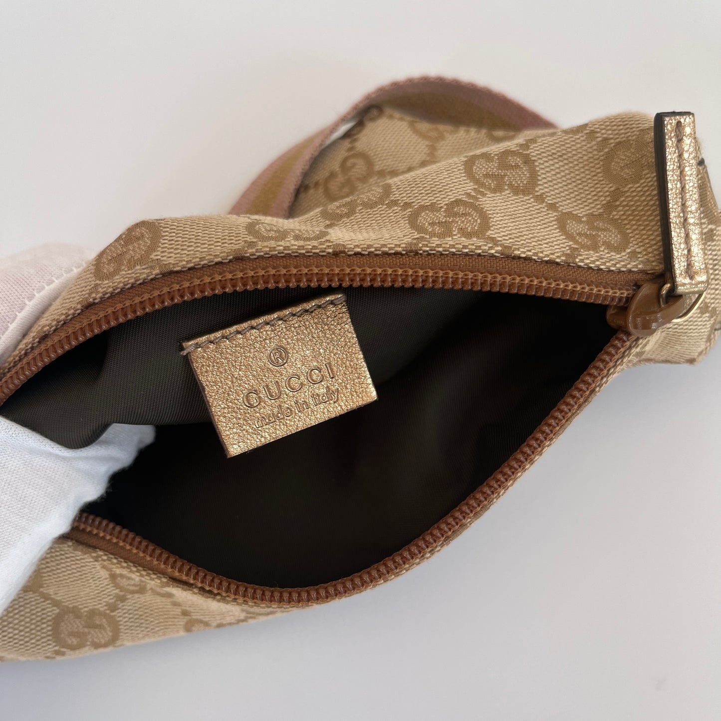Gucci Boat GG Canvas Shoulder Bag