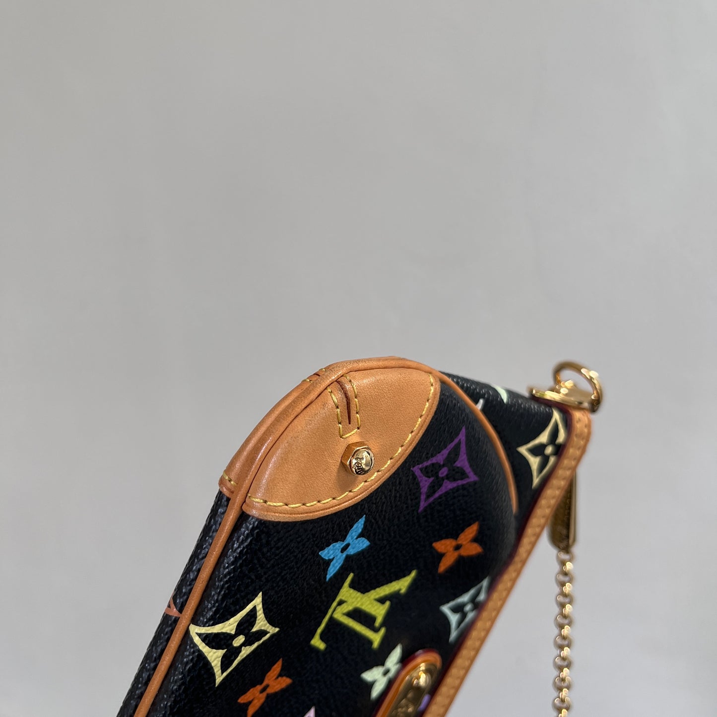 Louis Vuitton x Takashi Murakami Milla MM Black Multicolor